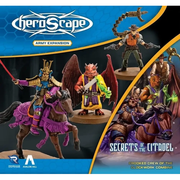 Heroscape: Crooked Crew of the Clockwork Combine - Armeeerweiterung - Unbemalt - EN