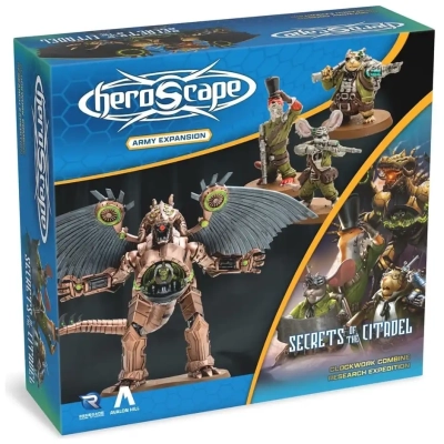 Heroscape: Clockwork Combine Research Expedition - Armeeerweiterung - Unbemalt - EN