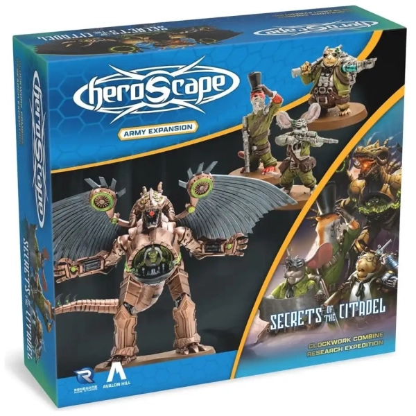 Heroscape: Clockwork Combine Research Expedition - Armeeerweiterung - Unbemalt - EN
