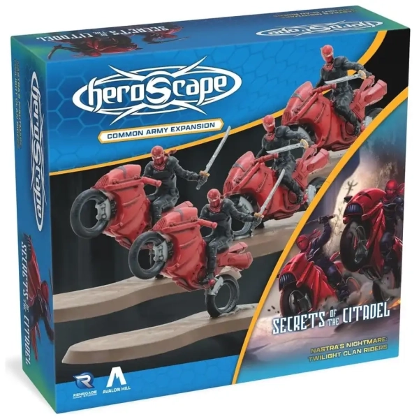 Heroscape: Twilight Clan Riders - Armeeerweiterung - Unbemalt - EN
