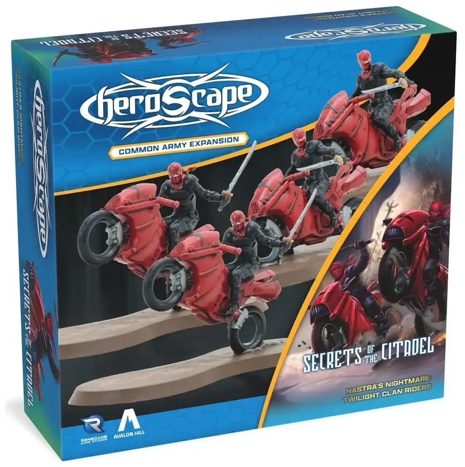 Heroscape: Twilight Clan Riders - Armeeerweiterung - Unbemalt - EN