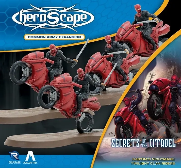 Heroscape: Twilight Clan Riders - Armeeerweiterung - Unbemalt - EN