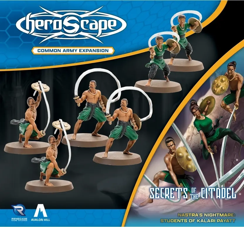 Heroscape: Students of Kalari Payatt - Armeeerweiterung - Unbemalt - EN