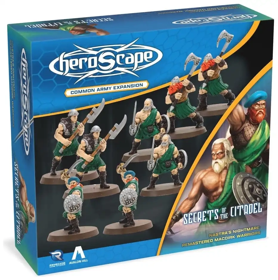 Heroscape: MacDirk Warriors Remastered - Armeeerweiterung - Unbemalt - EN
