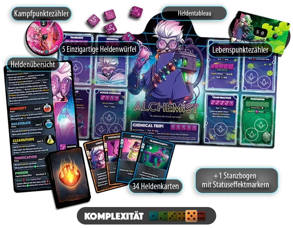 Dice Throne: Alchemist - Erweiterung - DE