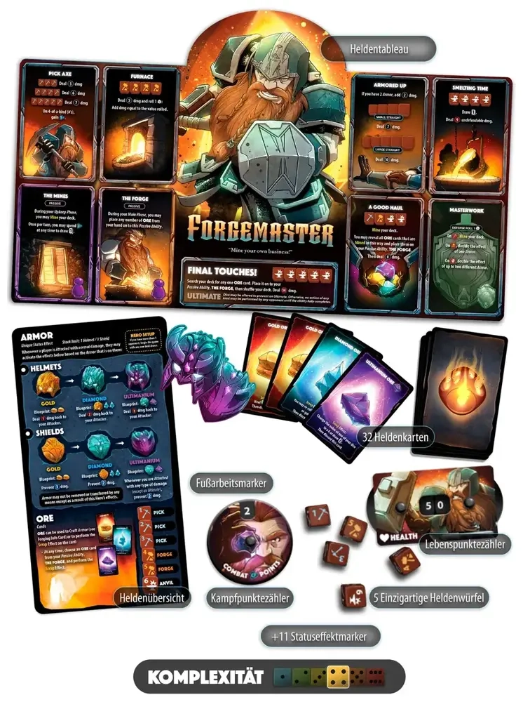 Dice Throne Vanguard: Forgemaster - Erweiterung - DE