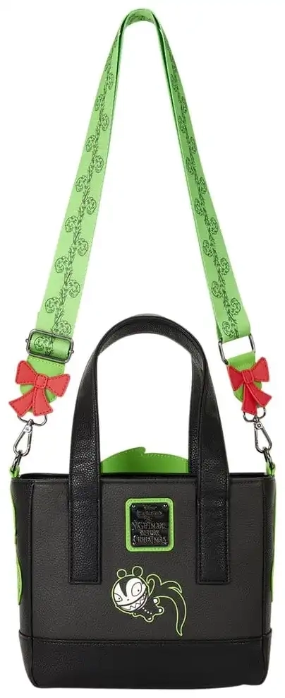 Nightmare before Christmas - Loungefly Umhängetasche Man-Eating Wreath