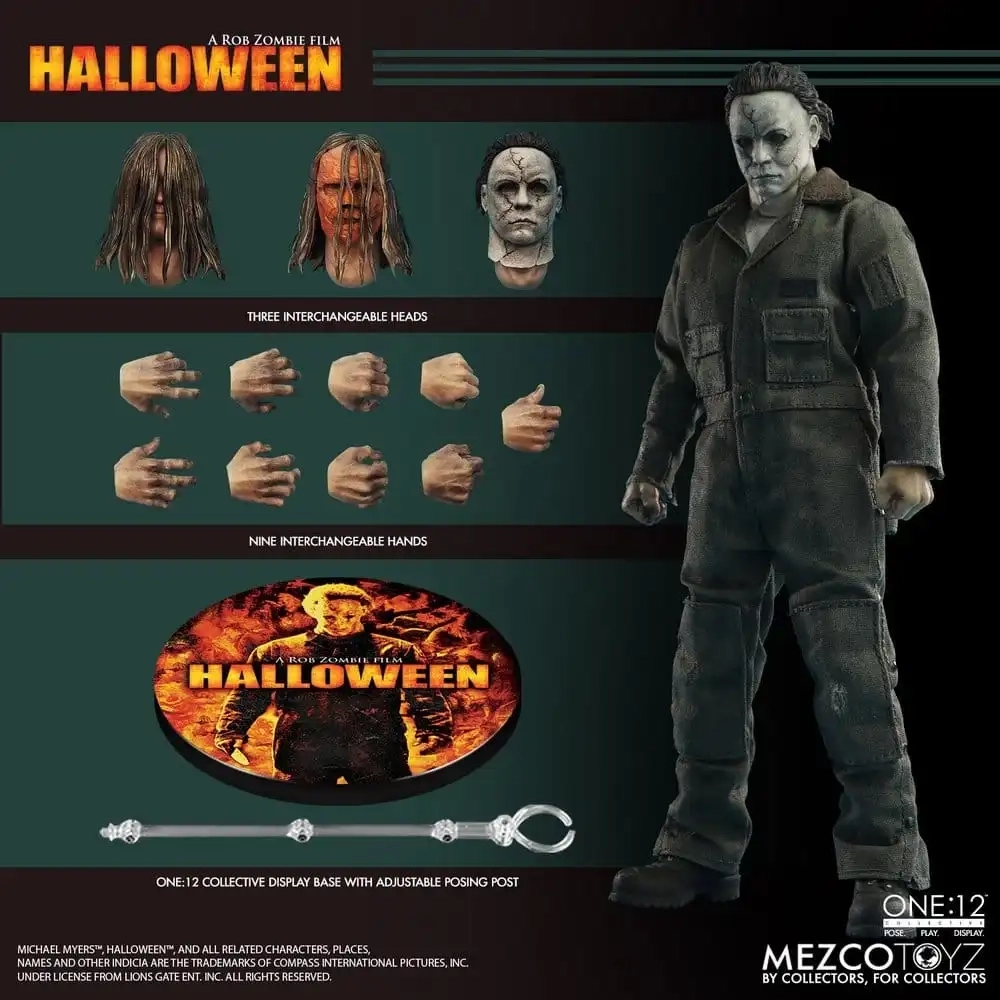 Halloween (2007) - One:12 Collective Actionfigur Michael Myers - 1/12 - 17 cm