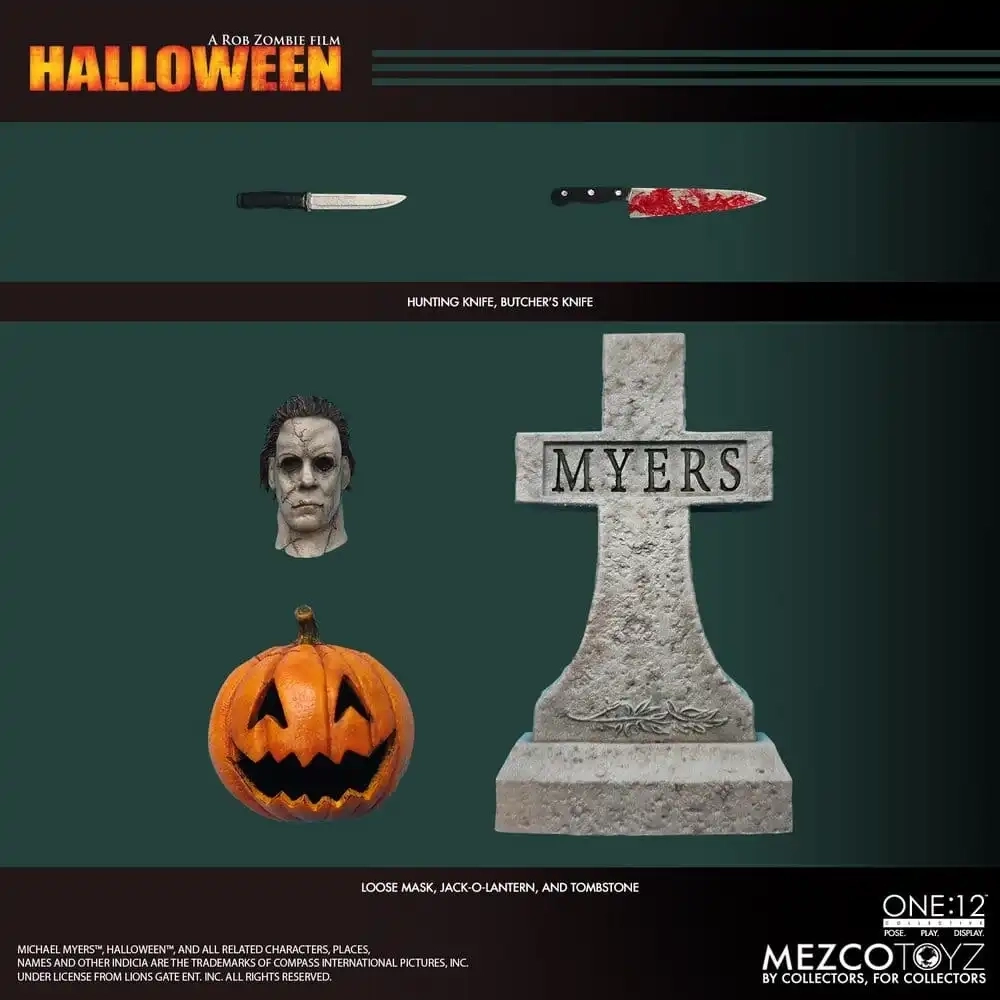 Halloween (2007) - One:12 Collective Actionfigur Michael Myers - 1/12 - 17 cm