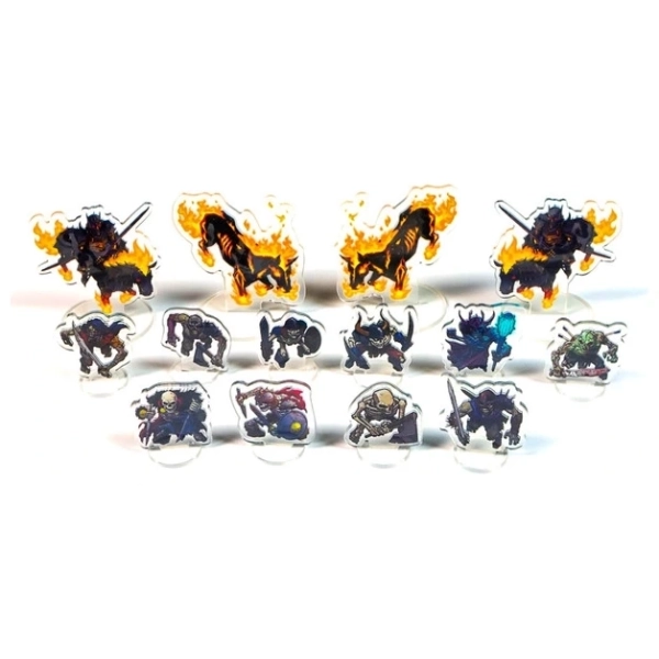 Dungeoncraft Flat Minis - Undead