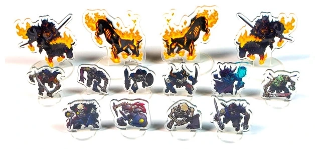 Dungeoncraft Flat Minis - Undead