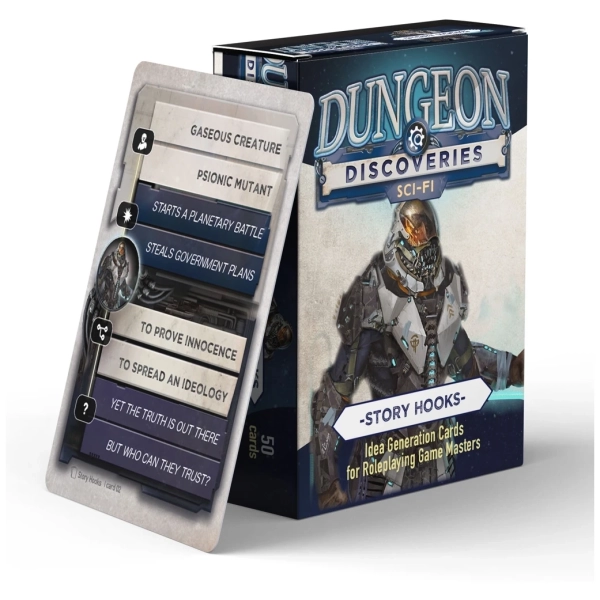 Dungeon Discoveries: Sci-Fi Story Hooks - EN