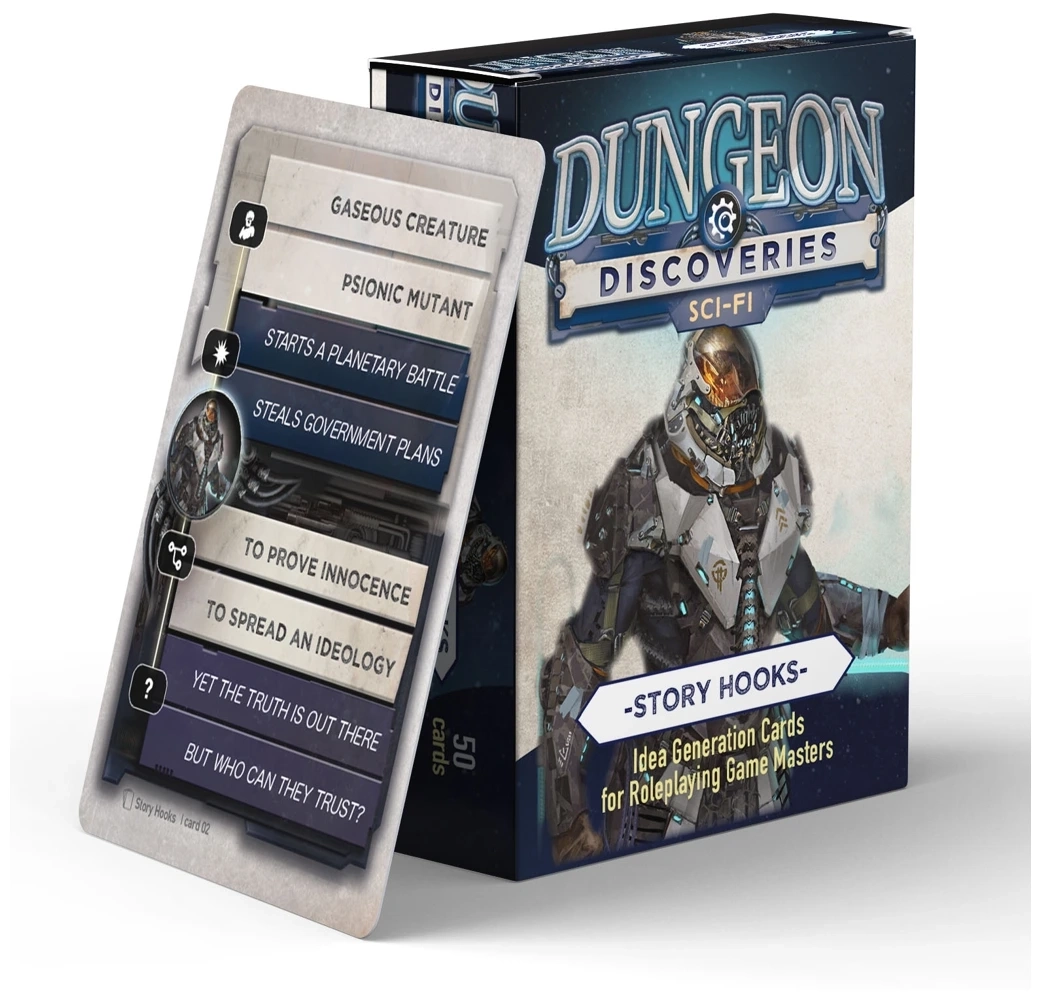 Dungeon Discoveries: Sci-Fi Story Hooks - EN