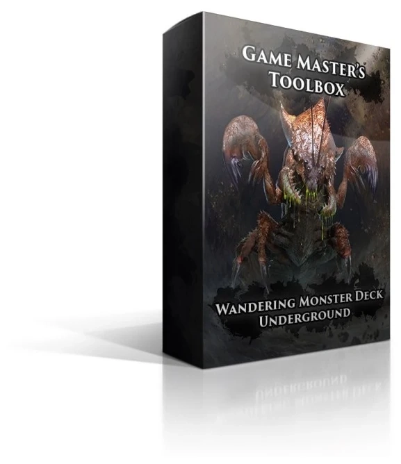 Wandering Monsters Deck: Underground - 5E - EN