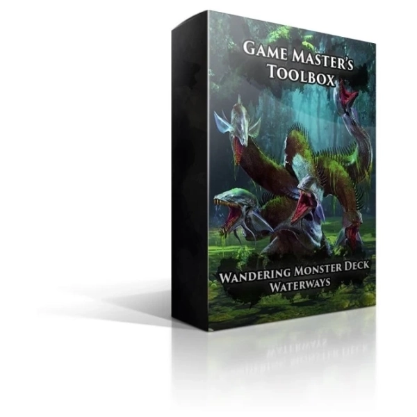 Wandering Monsters Deck: Waterways - 5E - EN