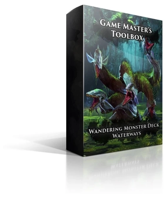 Wandering Monsters Deck: Waterways - 5E - EN