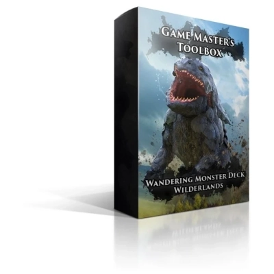 Wandering Monsters Deck: Wilderlands - 5E - EN