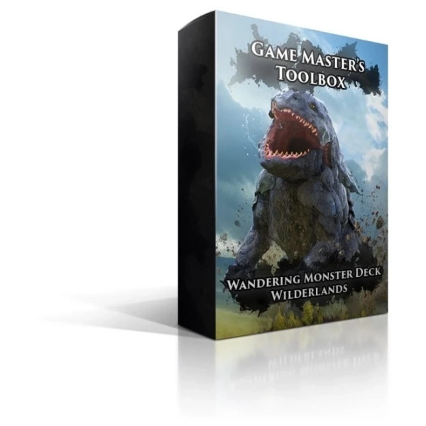Wandering Monsters Deck: Wilderlands - 5E - EN