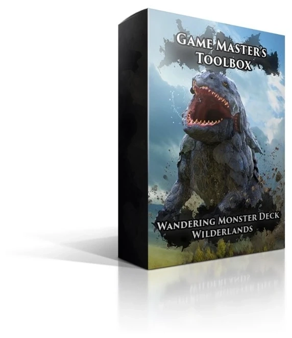 Wandering Monsters Deck: Wilderlands - 5E - EN