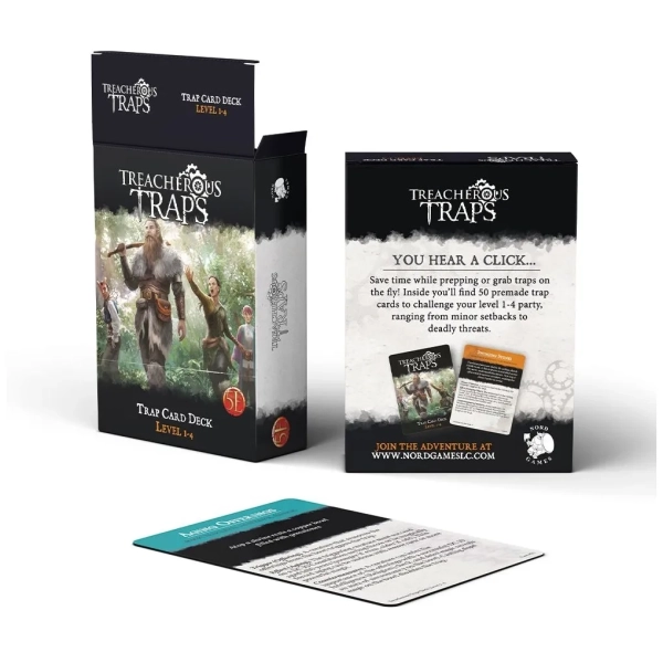 Treacherous Traps - Deck Level 1-4 - 5E - EN