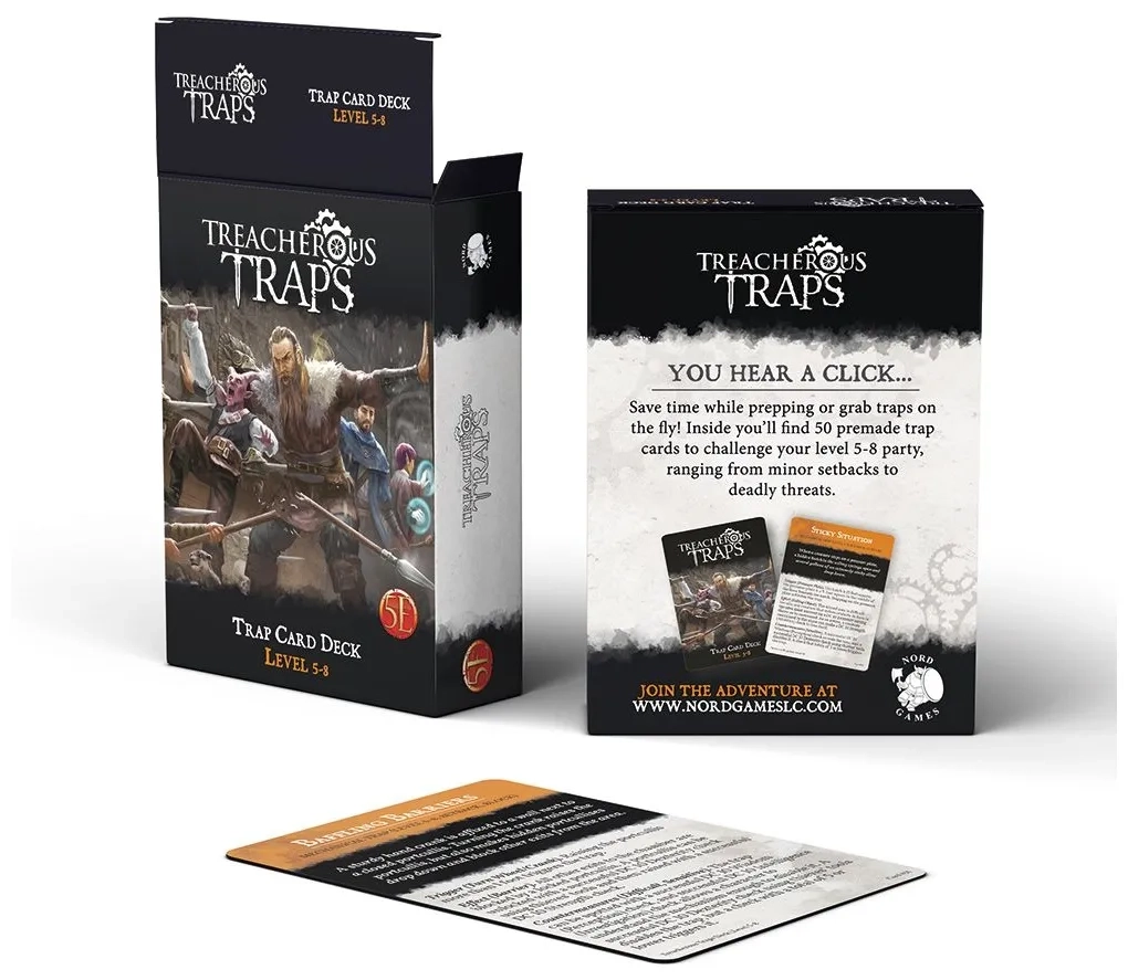 Treacherous Traps - Deck Level 5-8 - 5E - EN