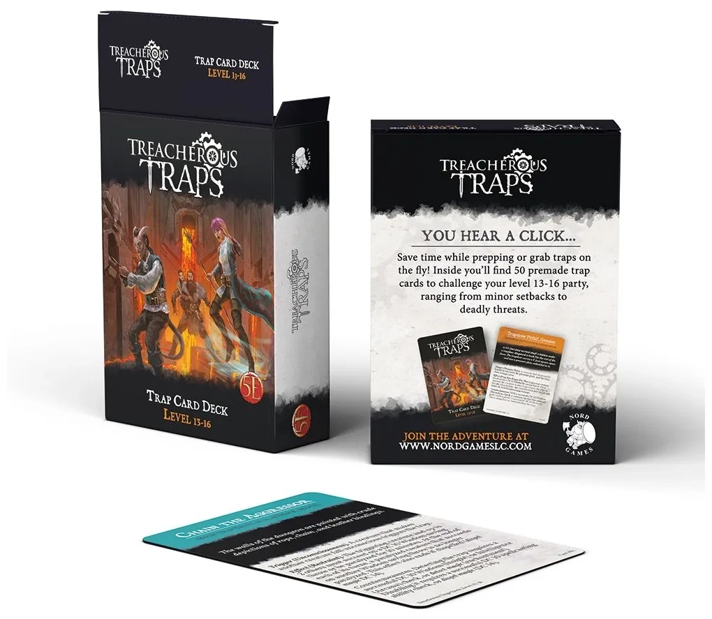 Treacherous Traps - Deck Level 13-16 - 5E - EN