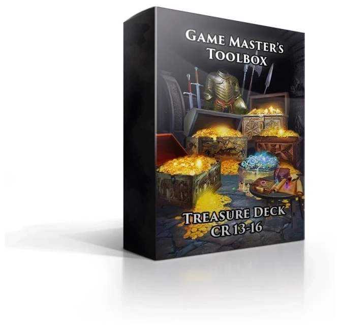 Treasure Trove Deck CR 13-16 - 5E - EN