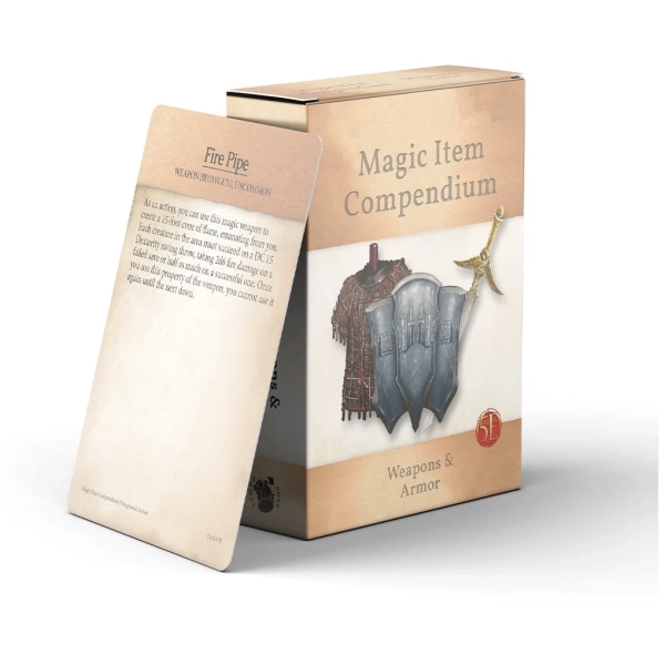 Magic Item Compendium: Weapons & Armor - 5E - EN