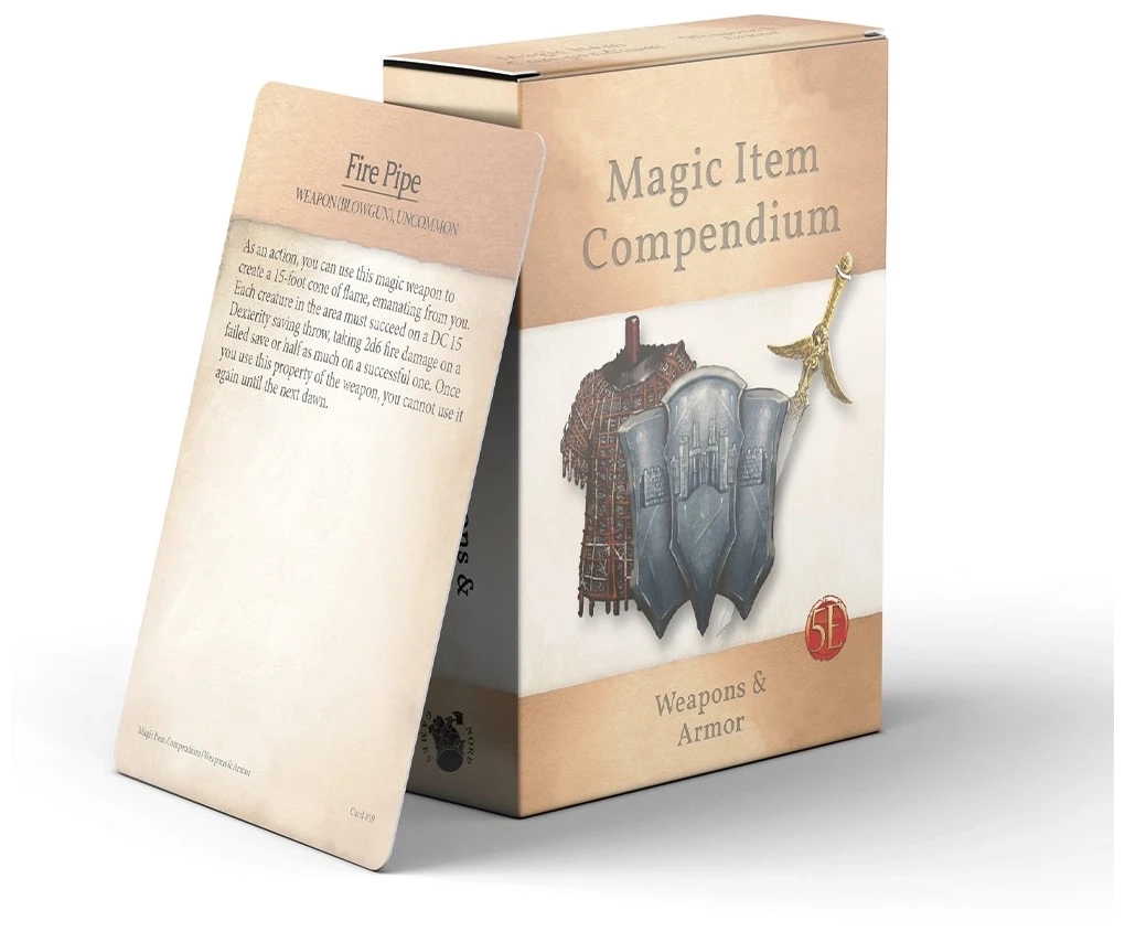 Magic Item Compendium: Weapons & Armor - 5E - EN