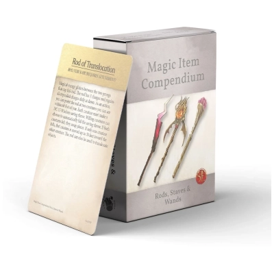 Magic Item Compendium: Rods, Staves & Wands - 5E - EN