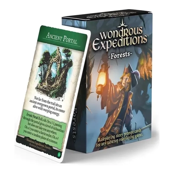 Wondrous Expeditions: Forests Card Deck - EN