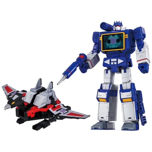 Transformers Soundwave und Condor (Laserbeak) - Actionfiguren 2er-Pack - 23 cm