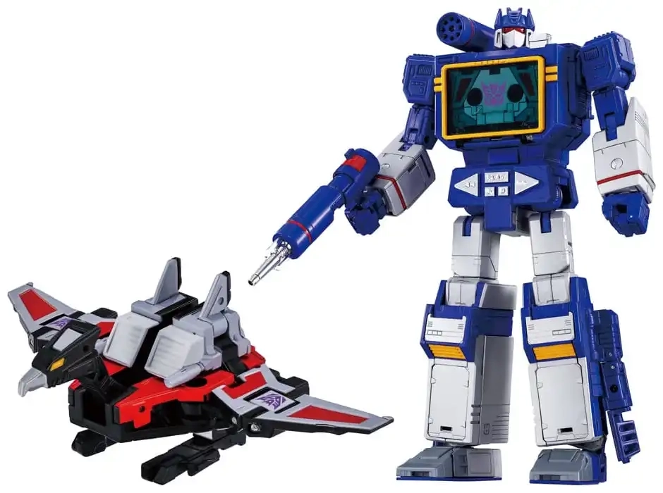 Transformers Soundwave und Condor (Laserbeak) - Actionfiguren 2er-Pack - 23 cm