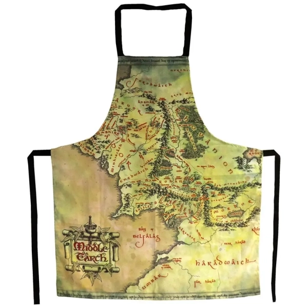 Herr der Ringe Kochschürze - The Middle Earth Map