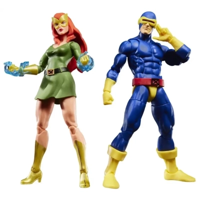 X-Men '97 Marvel Legends - Cyclops & Jean Grey Actionfiguren - 2er-Pack - 15 cm