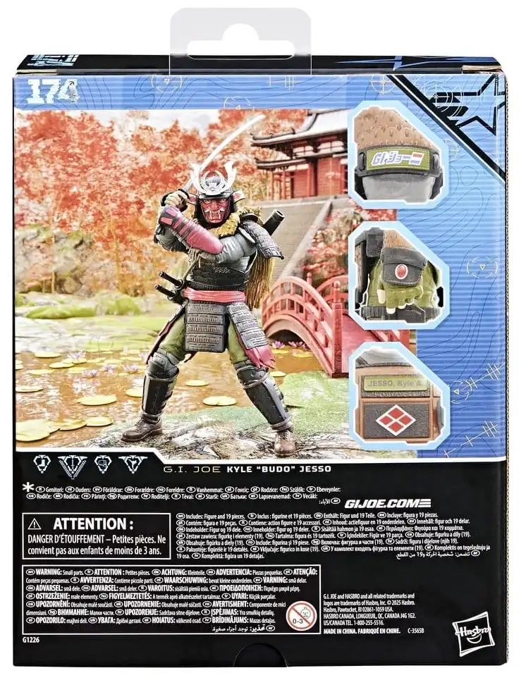 G.I. Joe Classified Series - Kyle "Budo" Jesso - Deluxe Actionfigur - 15 cm