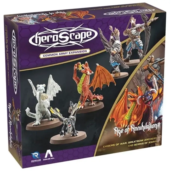 Heroscape: Greatbow Archers & Scions of Icaria - Armeeerweiterung - Unbemalt - EN
