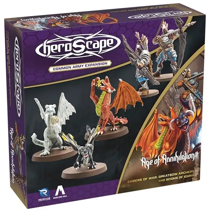Heroscape: Greatbow Archers & Scions of Icaria - Armeeerweiterung - Unbemalt - EN