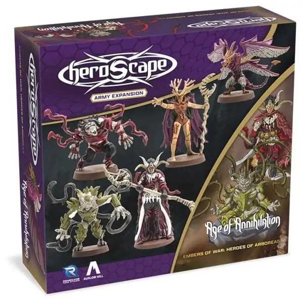 Heroscape: Heroes of Arboreas - Armeeerweiterung - Unbemalt - EN