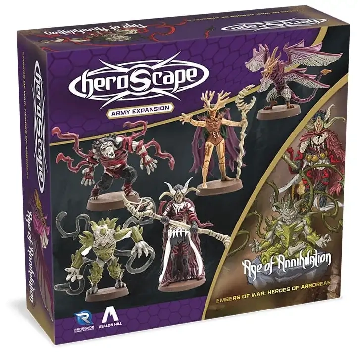 Heroscape: Heroes of Arboreas - Armeeerweiterung - Unbemalt - EN
