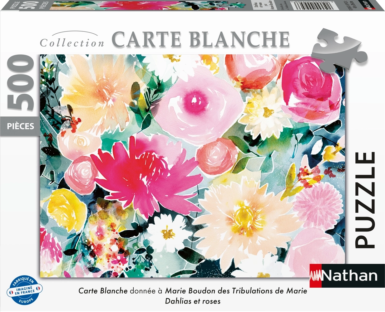 Dahlien und Rosen / Marie Boudon - Kollektion Carte blanche