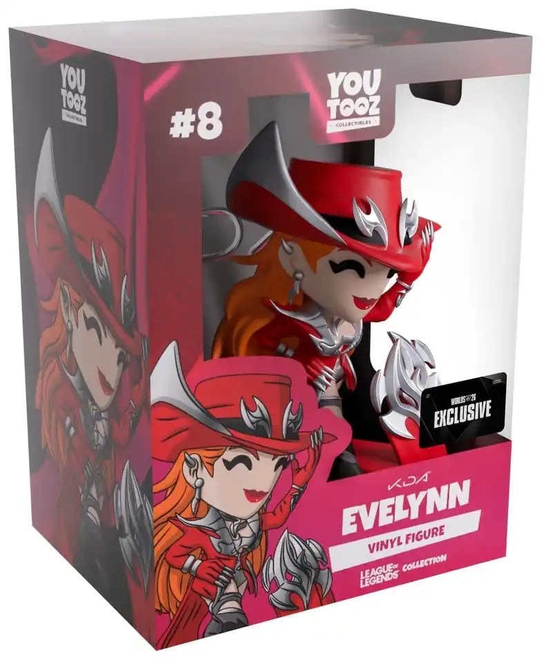 League of Legends K/DA - Evelynn Vinylfigur - 13 cm