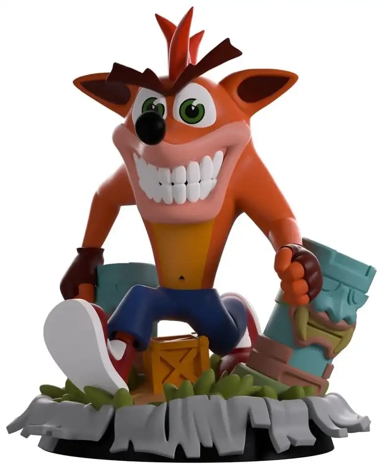 Crash Bandicoot Vinylfigur - 11 cm