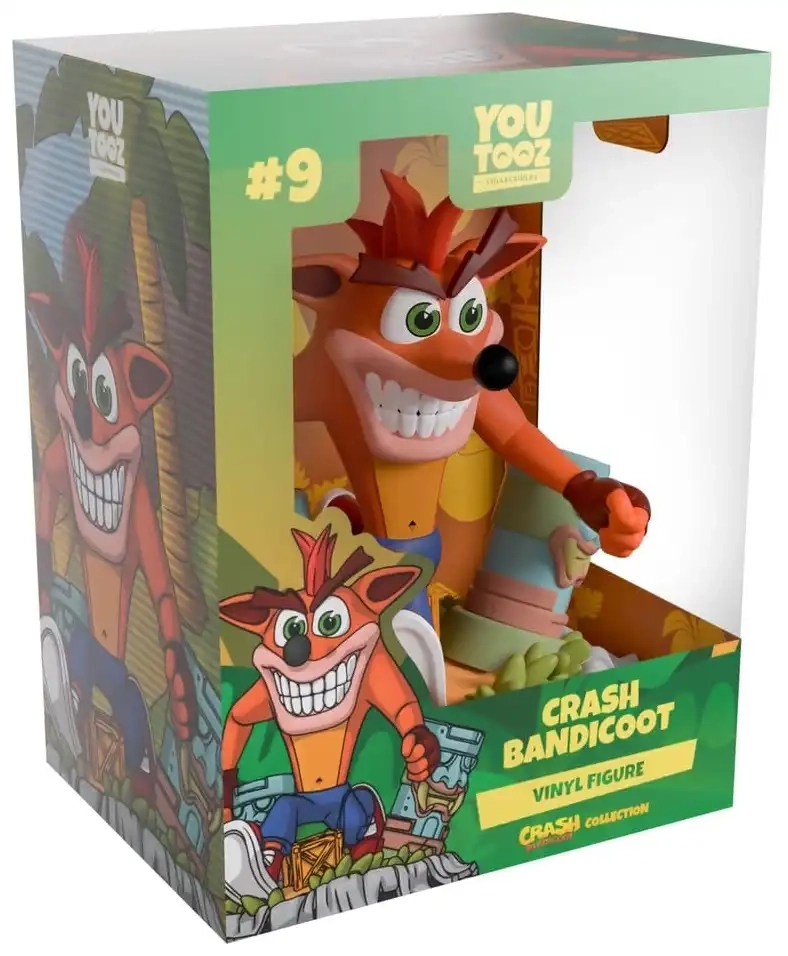 Crash Bandicoot Vinylfigur - 11 cm