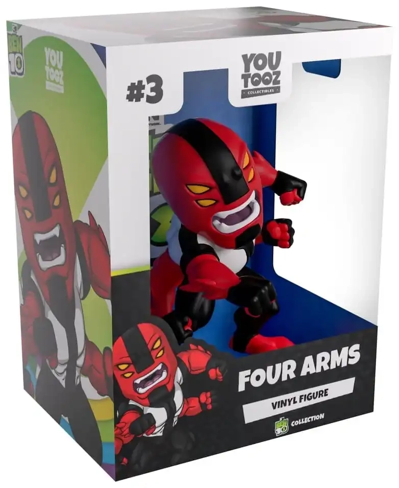 Ben 10 - Four Arms Vinylfigur - 11 cm