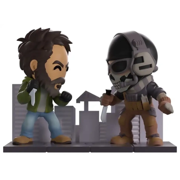 Call of Duty - Captain Price vs Ghost Vinylfigur - 13 cm