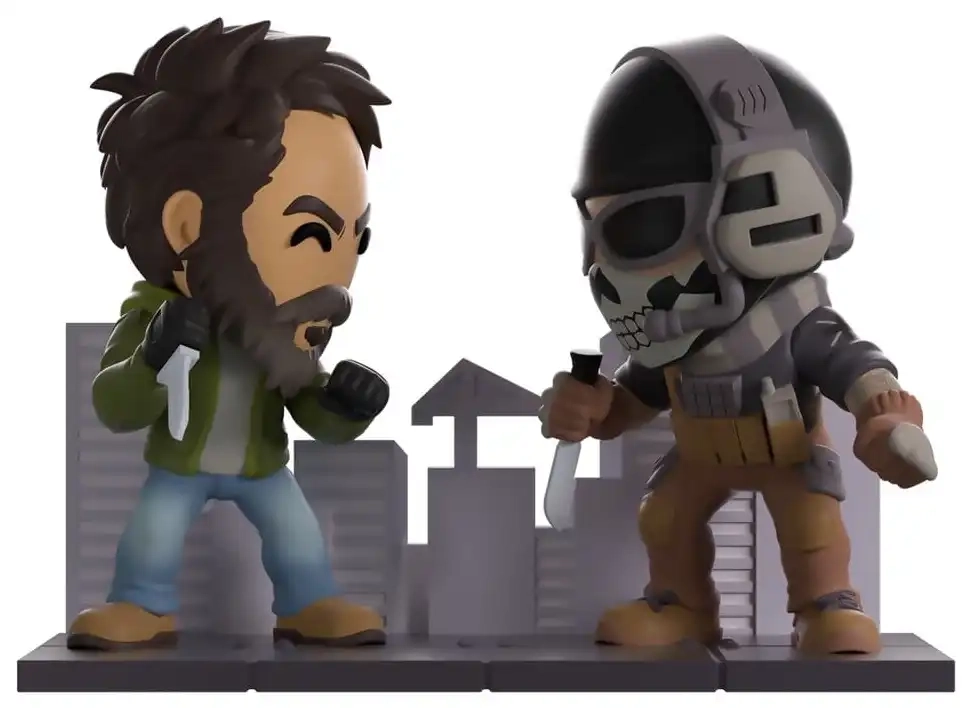 Call of Duty - Captain Price vs Ghost Vinylfigur - 13 cm