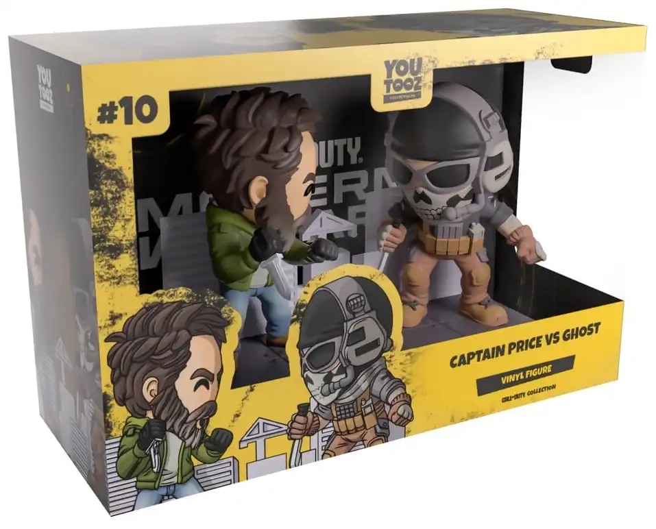 Call of Duty - Captain Price vs Ghost Vinylfigur - 13 cm