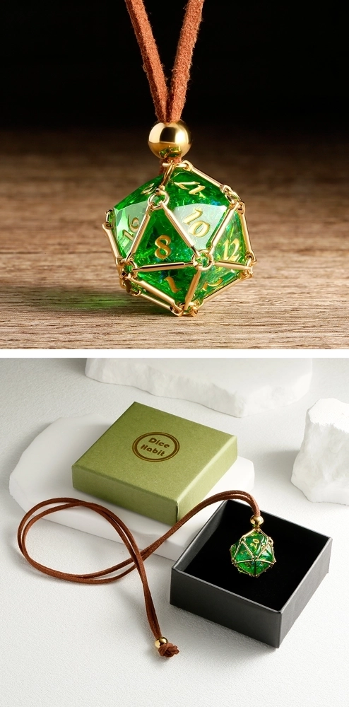 D20-Halskette - Celtic