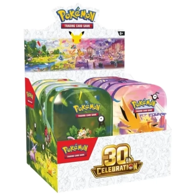 Pokémon: 30th Celebration Mini Tin Display - EN